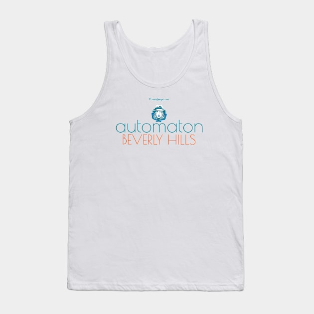 Automaton Beverly Hills Tank Top by LeftBrainExpress